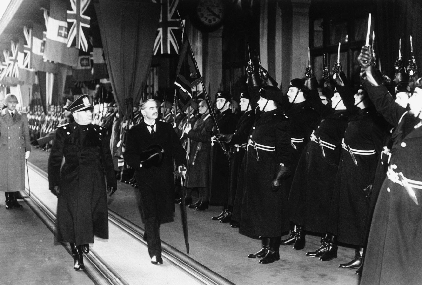1939: Italy Neville Chamberlain